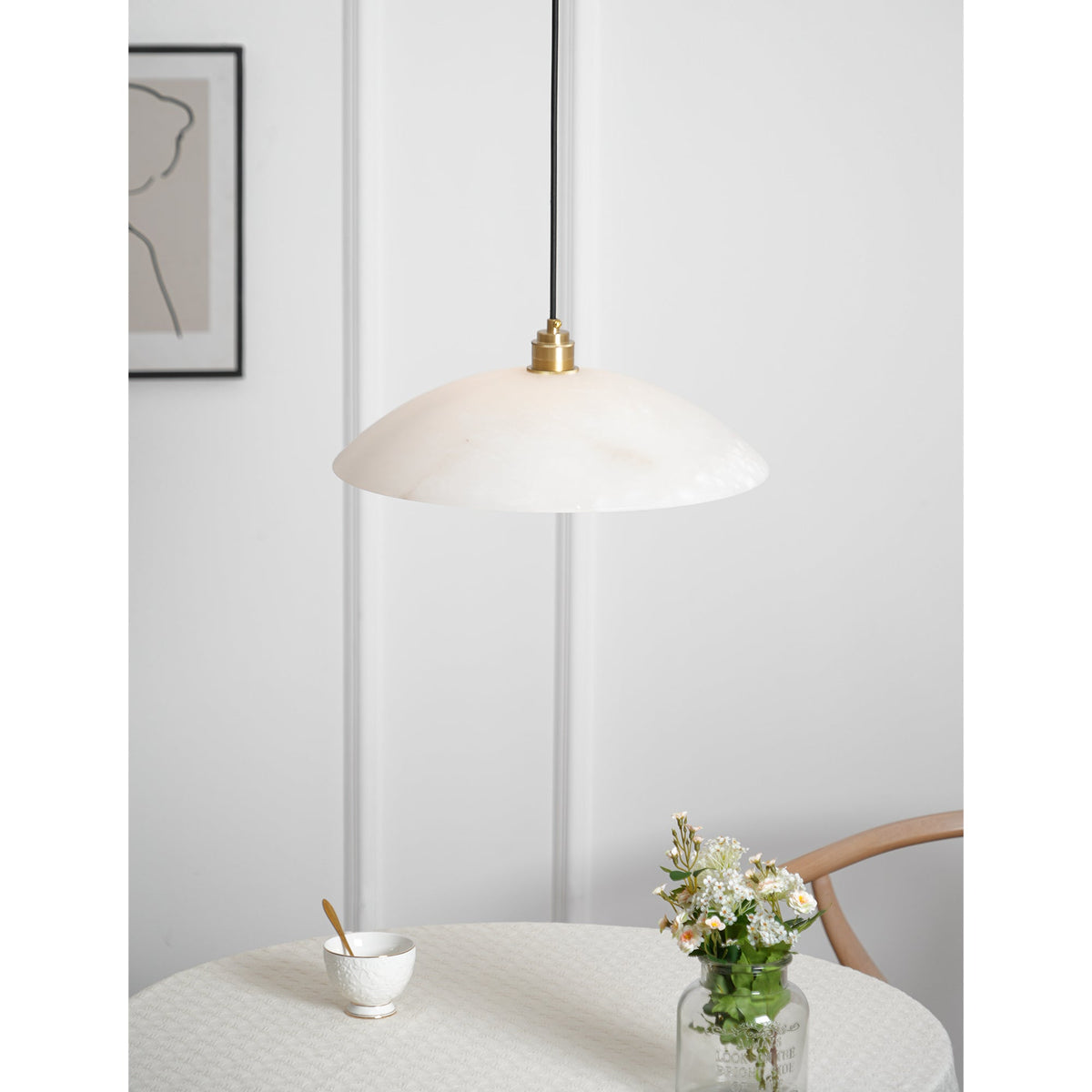 Lampadario in Alabastro