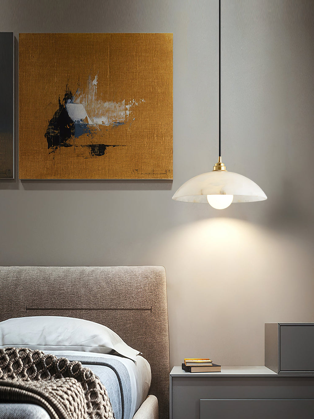Lampadario in Alabastro
