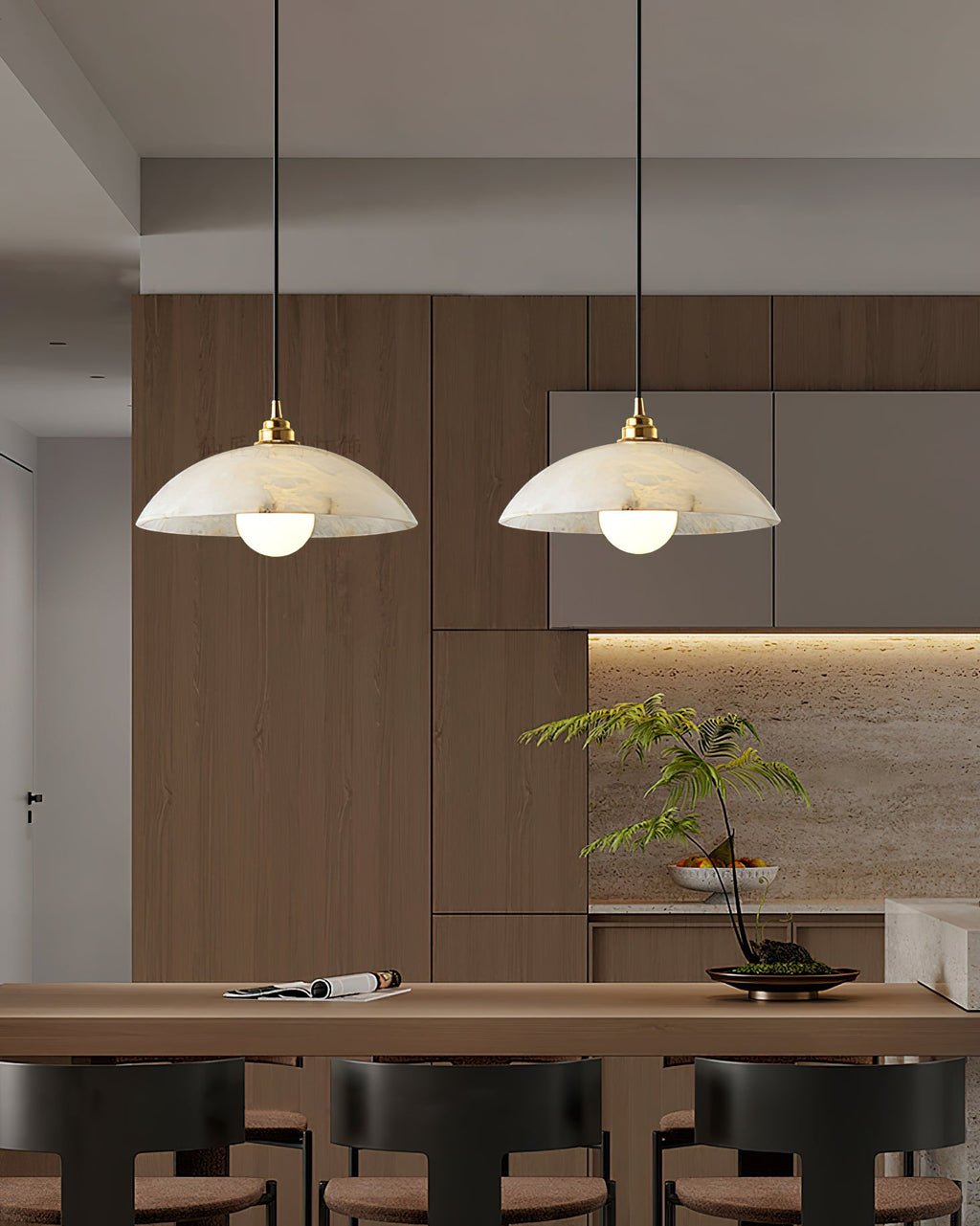 Lampadario in Alabastro