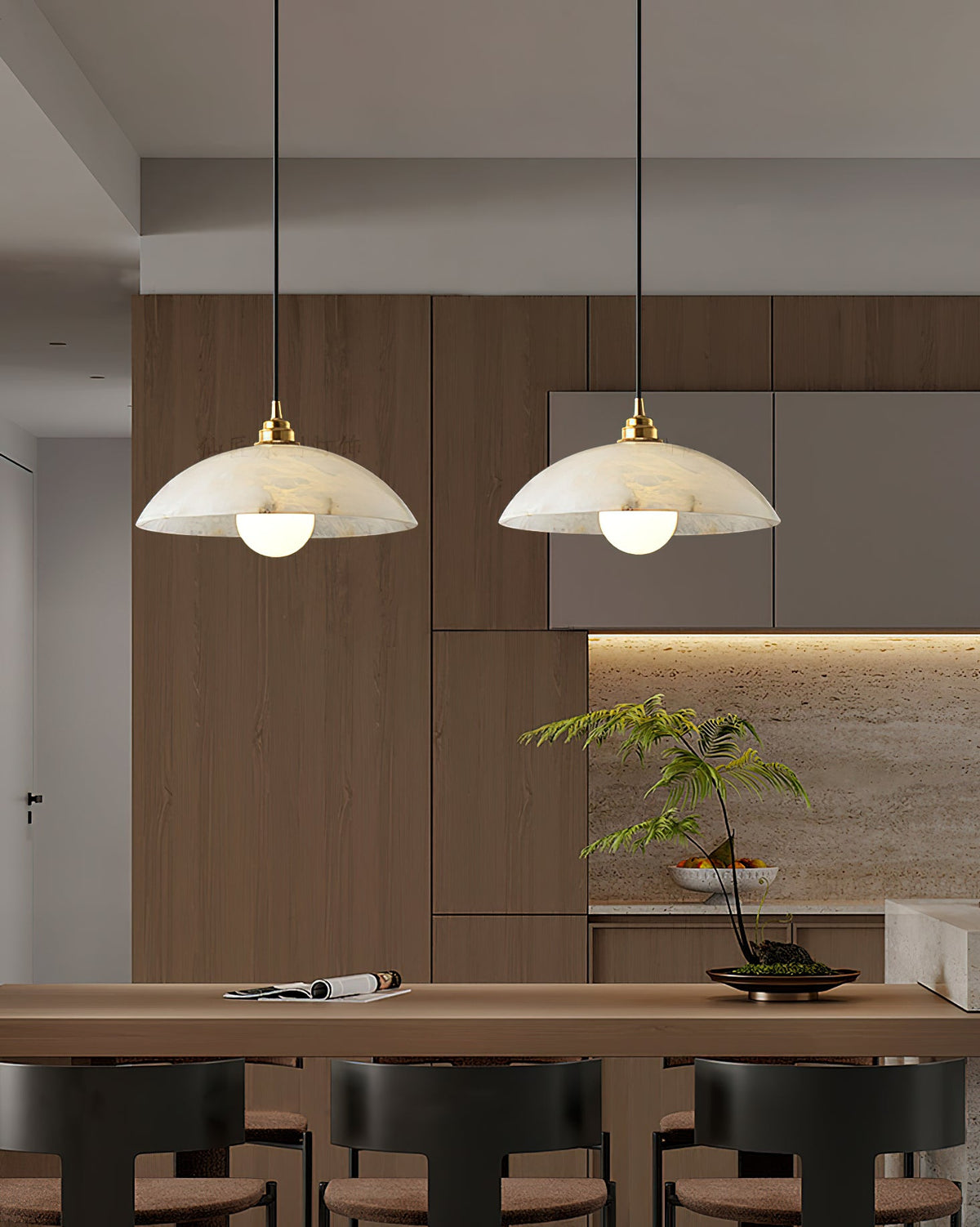 Lampadario in Alabastro