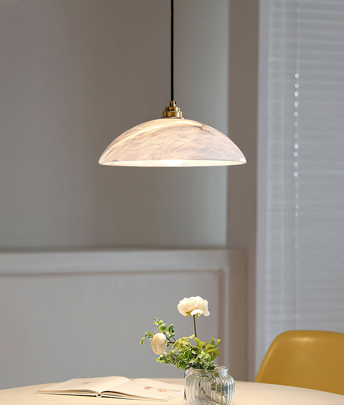 Lampadario in Alabastro