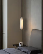 Lampada a Sospensione Flute in Alabastro