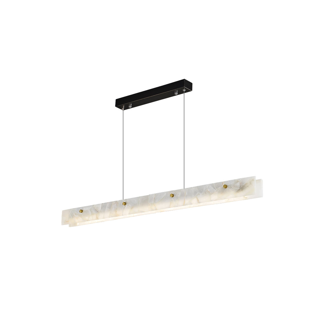 Lampada a sospensione lineare LED in Alabastro