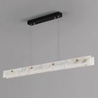 Lampada a sospensione lineare LED in Alabastro