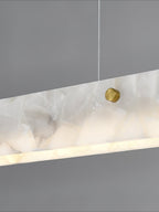 Lampada a sospensione lineare LED in Alabastro