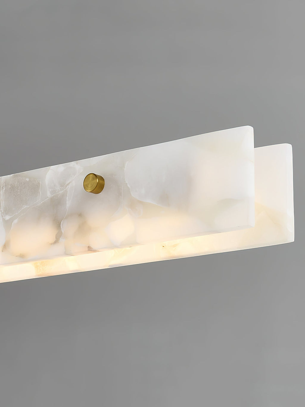 Lampada a sospensione lineare LED in Alabastro
