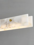 Lampada a sospensione lineare LED in Alabastro