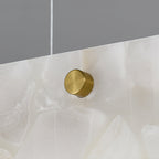 Lampada a sospensione lineare LED in Alabastro