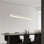 Lampada a sospensione lineare LED in Alabastro