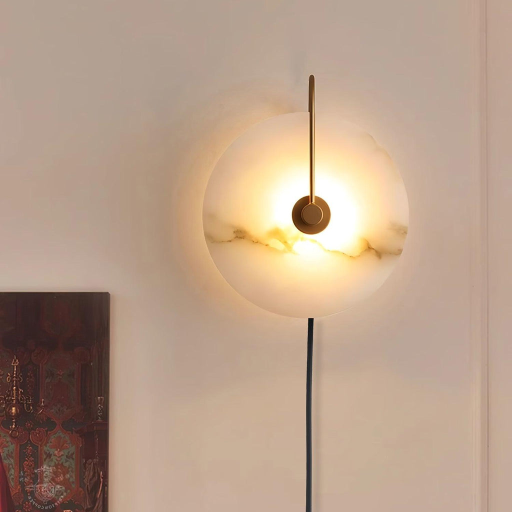 Lampada da parete LED Alabastro Plug-In