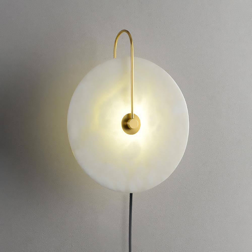 Lampada da parete LED Alabastro Plug-In