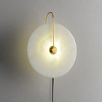 Lampada da parete LED Alabastro Plug-In