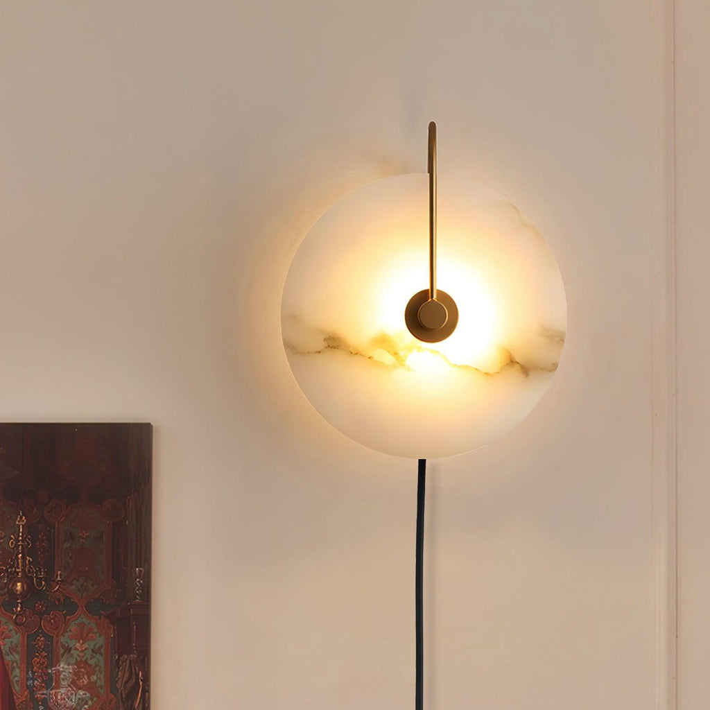 Lampada da parete LED Alabastro Plug-In