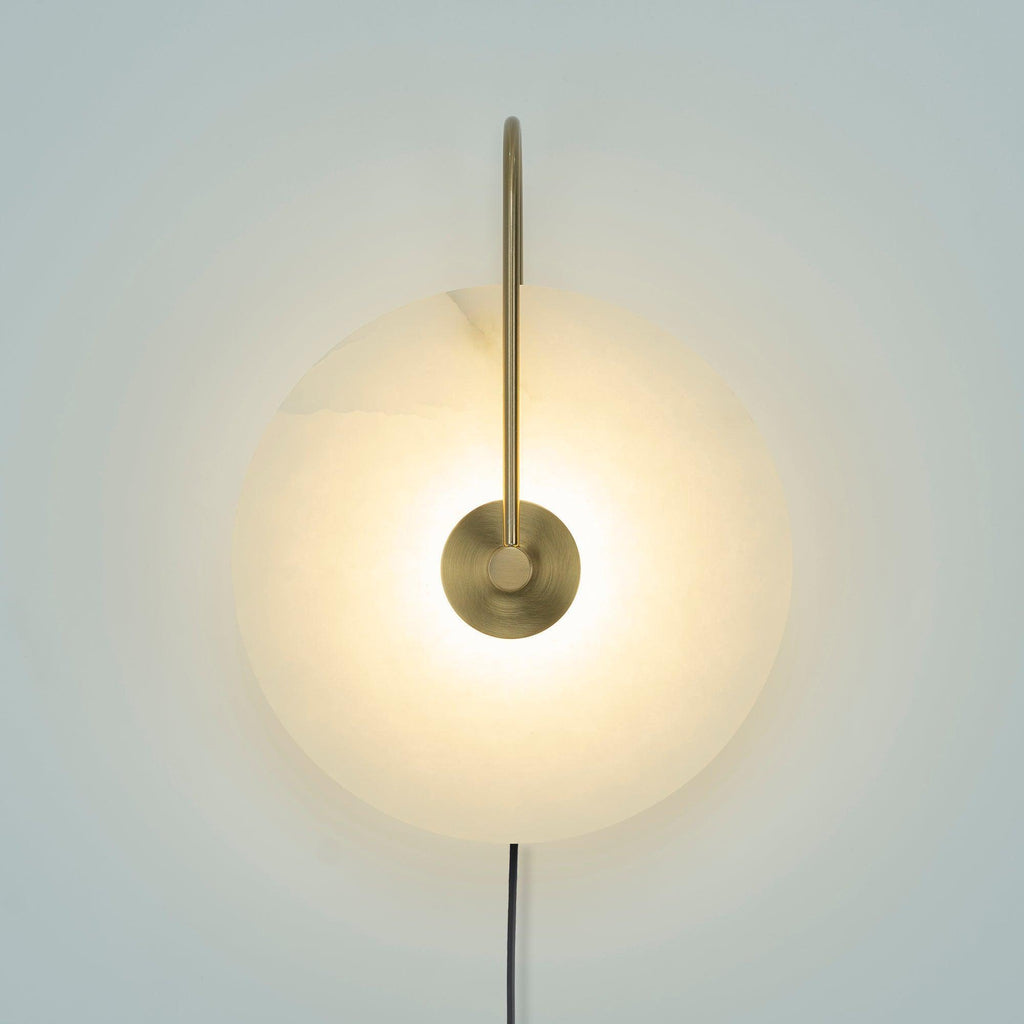 Lampada da parete LED Alabastro Plug-In