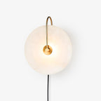 Lampada da parete LED Alabastro Plug-In