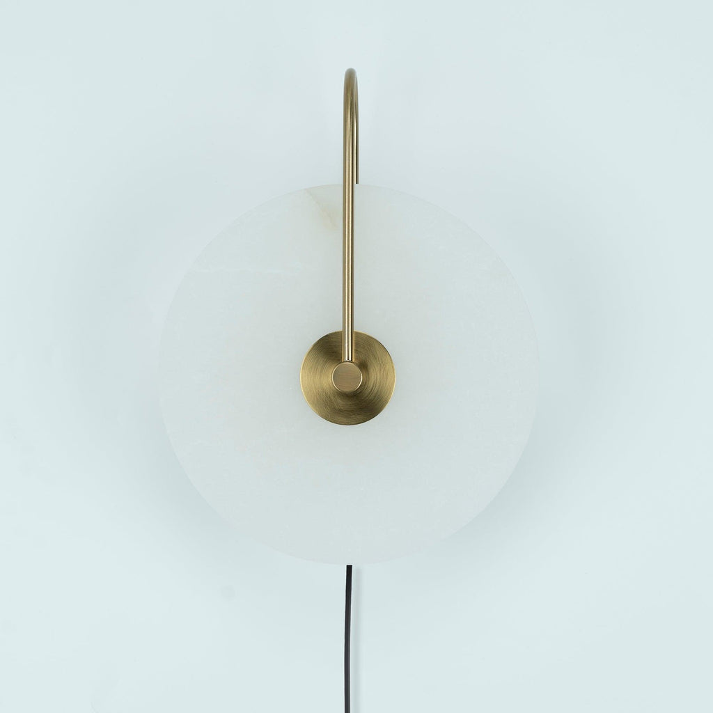 Lampada da parete LED Alabastro Plug-In