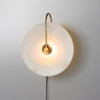 Lampada da parete LED Alabastro Plug-In