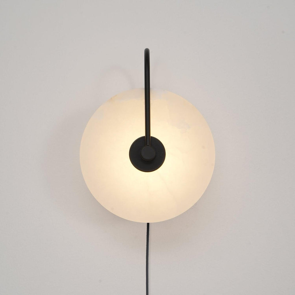 Lampada da parete LED Alabastro Plug-In