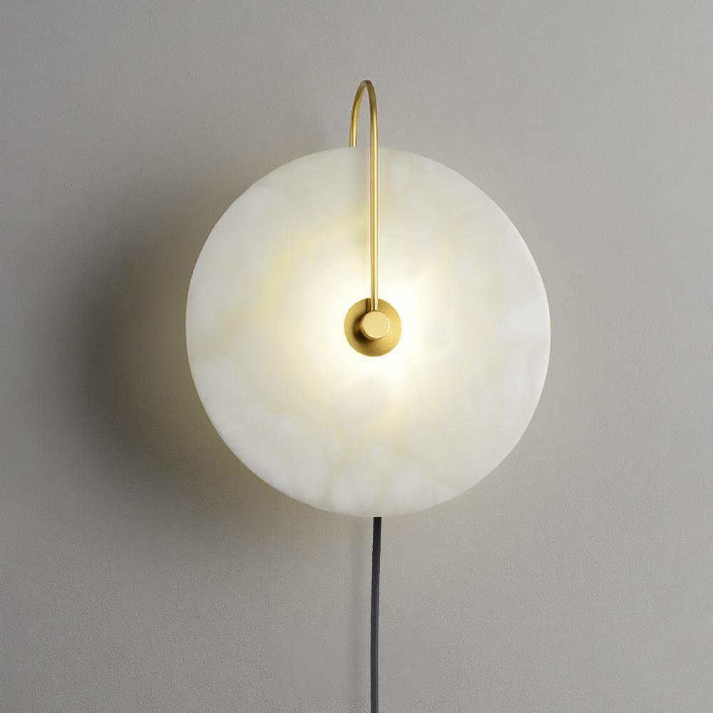 Lampada da parete LED Alabastro Plug-In