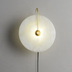 Lampada da parete LED Alabastro Plug-In