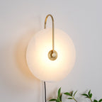 Lampada da parete LED Alabastro Plug-In