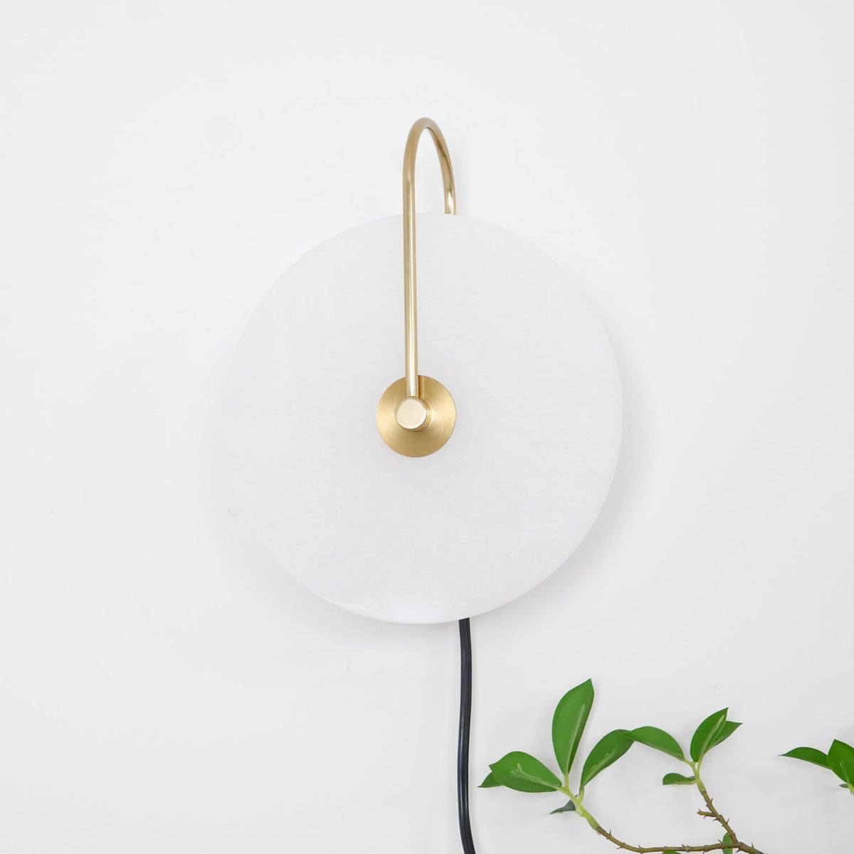 Lampada da parete LED Alabastro Plug-In