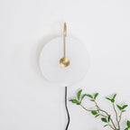Lampada da parete LED Alabastro Plug-In