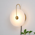 Lampada da parete LED Alabastro Plug-In