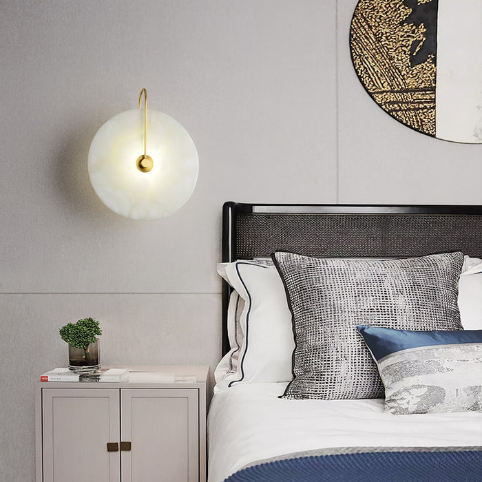 Lampada da Parete LED in Alabastro Rilassante