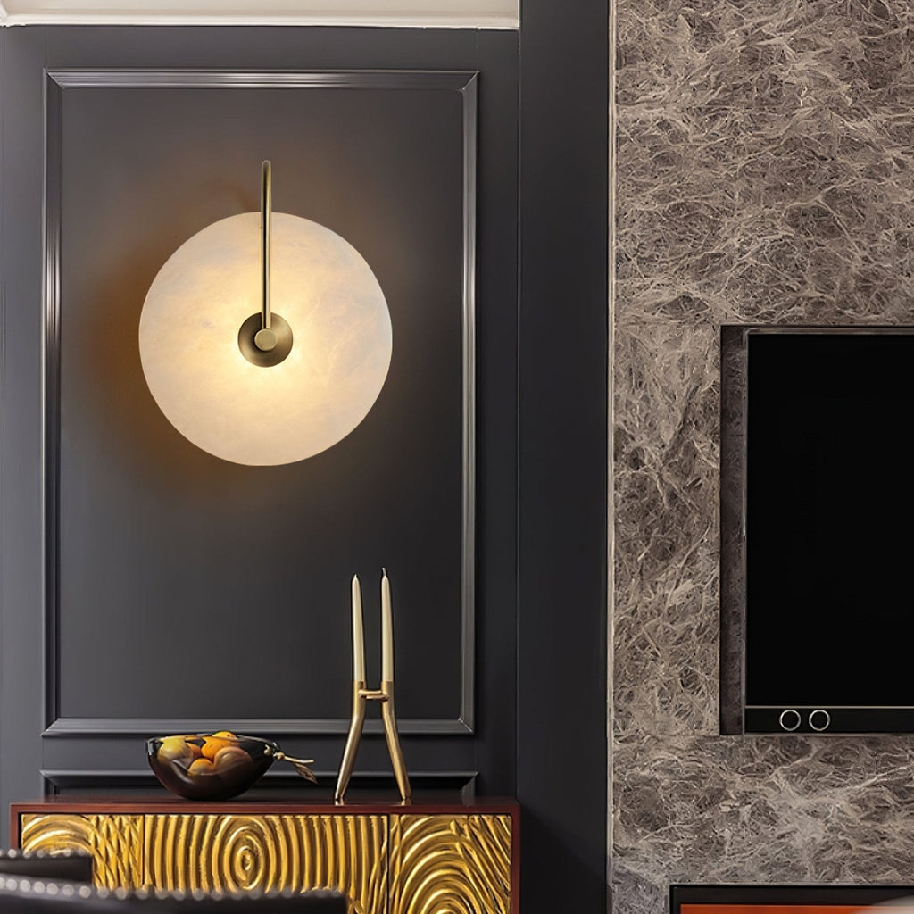 Lampada da parete LED Alabastro Plug-In