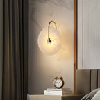 Lampada da parete LED Alabastro Plug-In