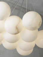 Lampadario Lunare in Alabastro