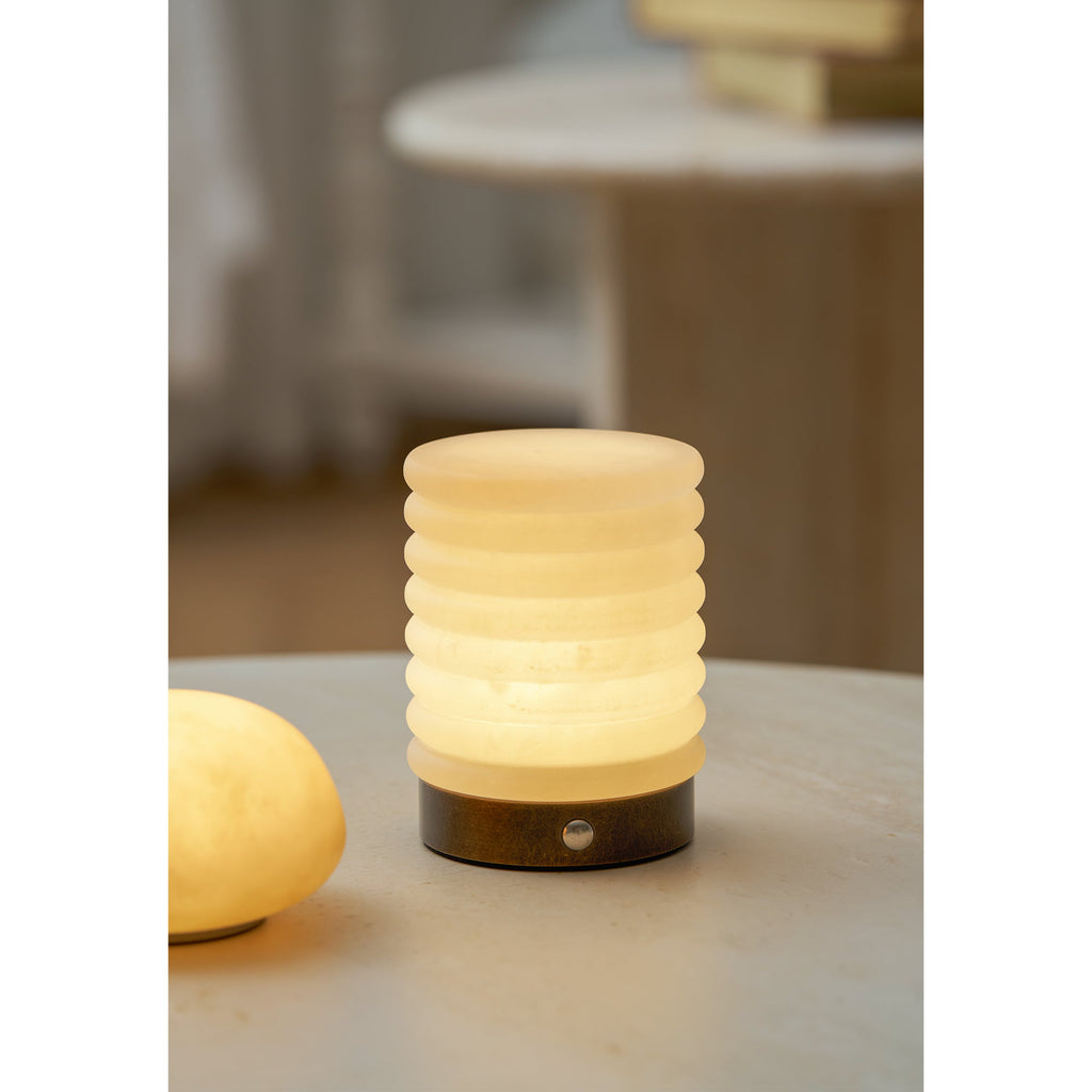 Lampada Portatile Petite in Alabastro (Batteria Integrata)