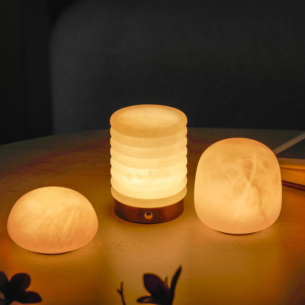 Lampada Portatile Petite in Alabastro (Batteria Integrata)