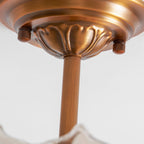 Lampada da soffitto Alaina in vetro