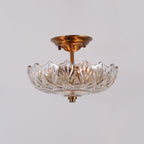 Lampada da soffitto Alaina in vetro