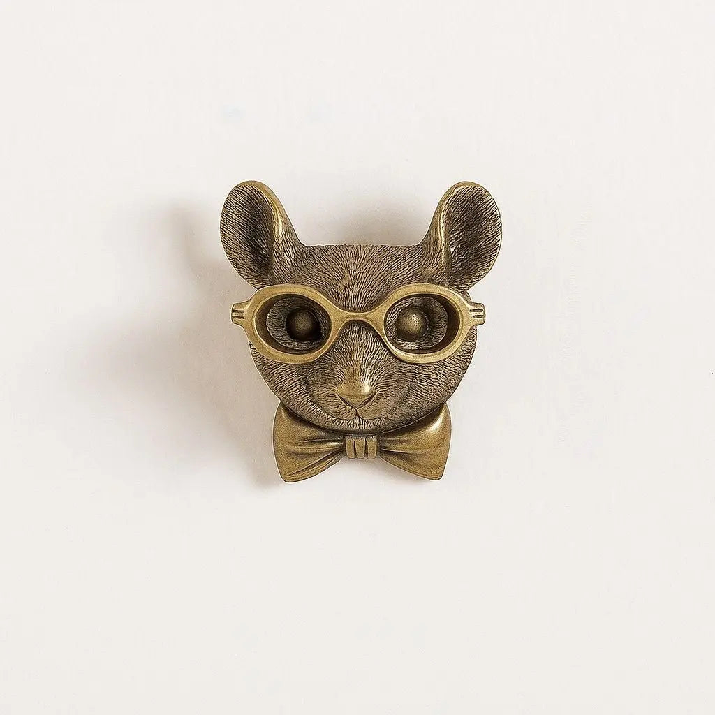 Decorazione da parete in bronzo animale Aldric