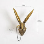 Decorazione da parete in bronzo animale Aldric