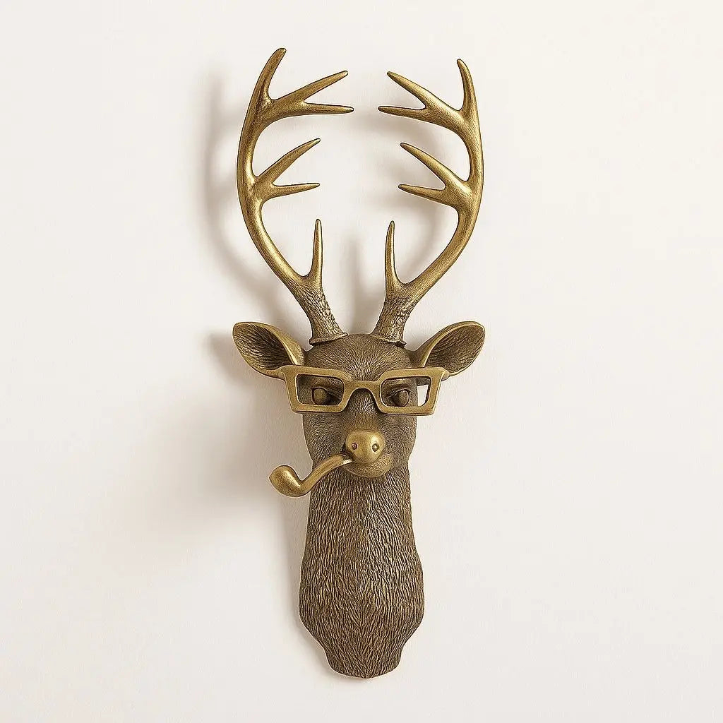 Decorazione da parete in bronzo animale Aldric
