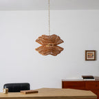 Lampadario in Rattan Alondra
