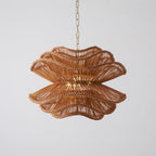 Lampadario in Rattan Alondra