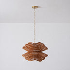Lampadario in Rattan Alondra