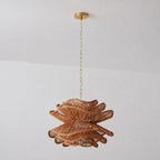 Lampadario in Rattan Alondra