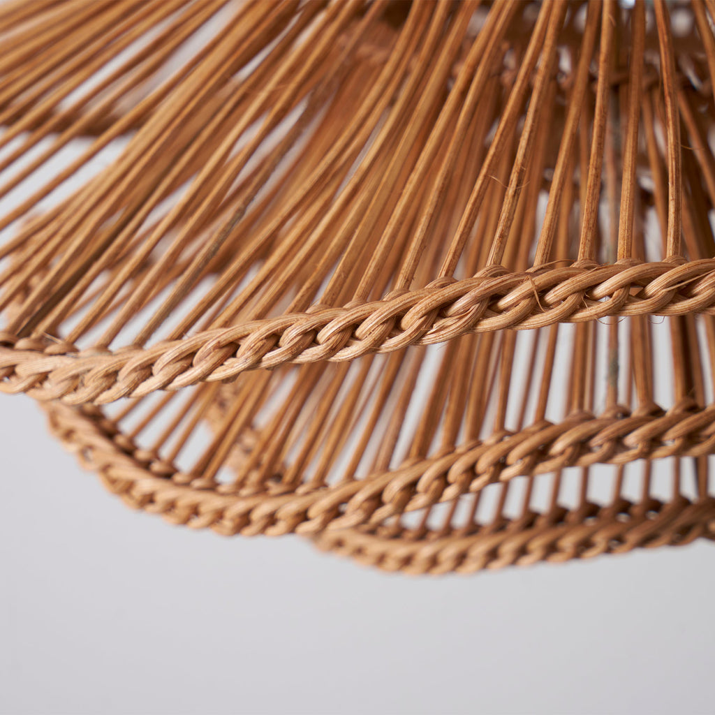 Lampadario in Rattan Alondra