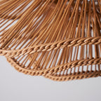 Lampadario in Rattan Alondra