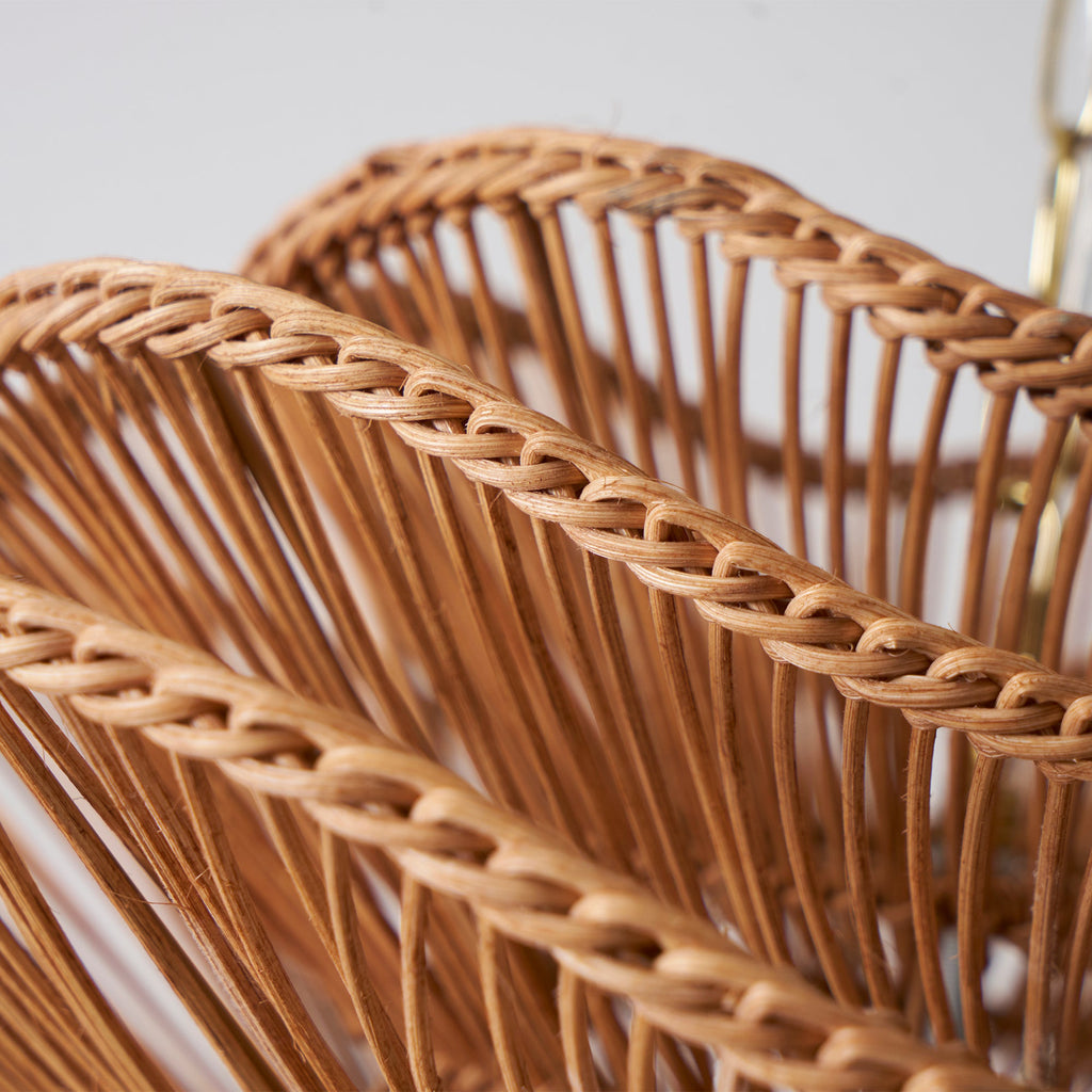 Lampadario in Rattan Alondra
