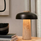 Alto Lampada da Tavolo – Travertino – Beige – Minimalista – 20W – Illuminazione Elegante per Ambienti