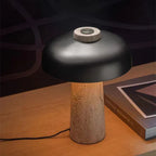 Alto Lampada da Tavolo – Travertino – Beige – Minimalista – 20W – Illuminazione Elegante per Ambienti