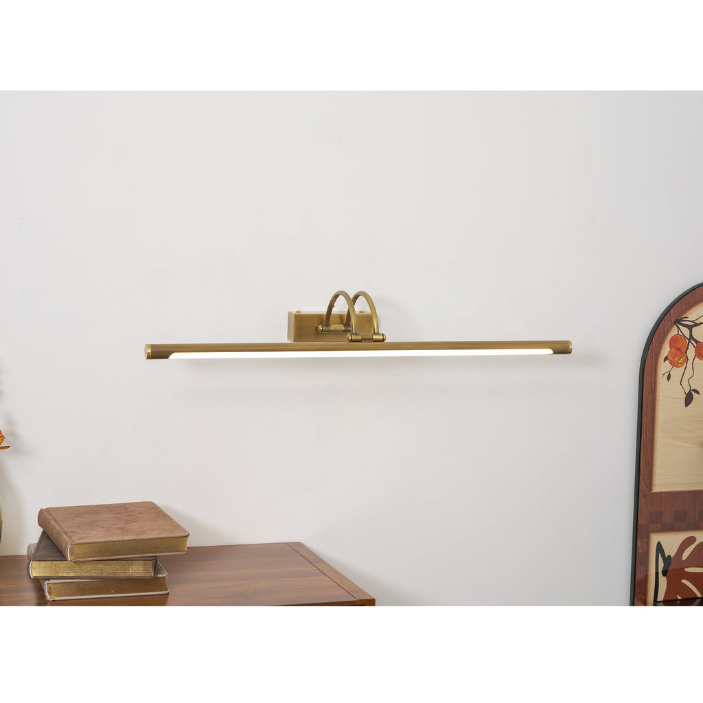 Lampada da Parete Ricaricabile Alton in Ottone