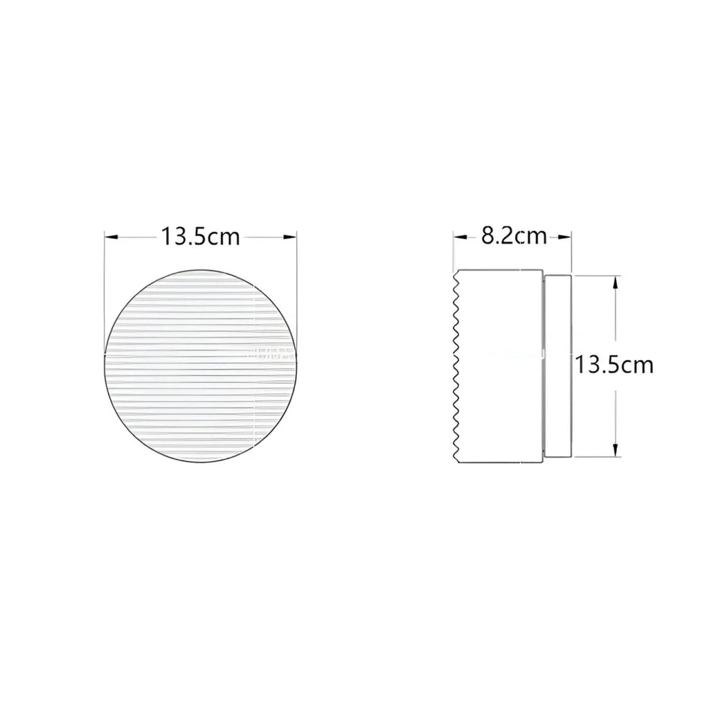 Applique da Parete Moderna Ambrelo in Vetro Ambra